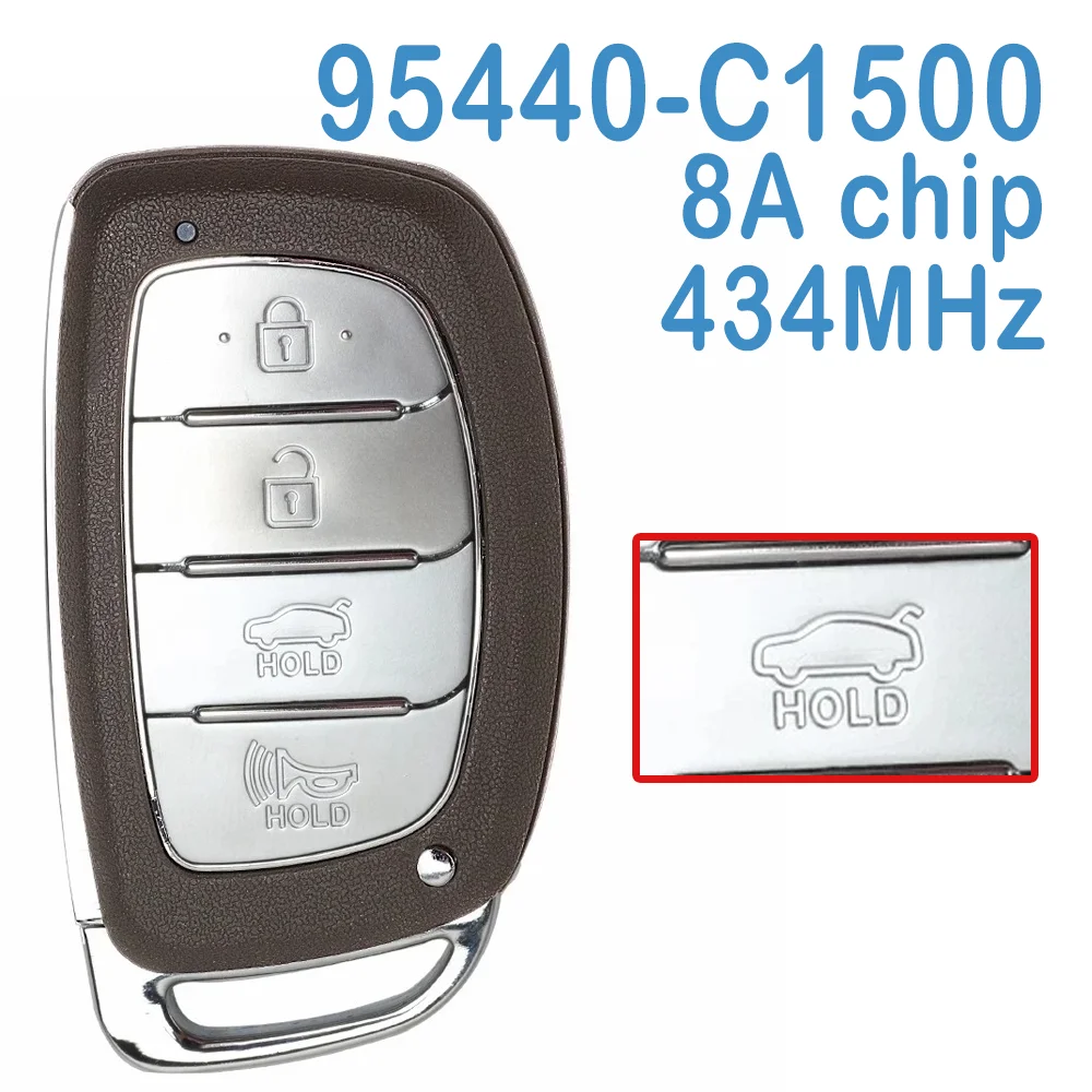 

2 Pcs/lot 95440-C1500 Auto Smart Remote FSK 433MHz 8A Original Chip Replace Keyless Go Car Key Fob For Hyundai Sonata 2017-2019