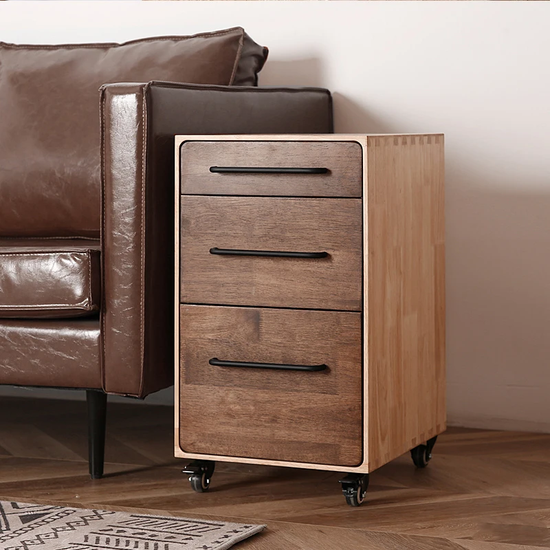 under medieval tablefile cabinets drawers storage removable desk low cabinet small Organizer mueble archivador office furniture