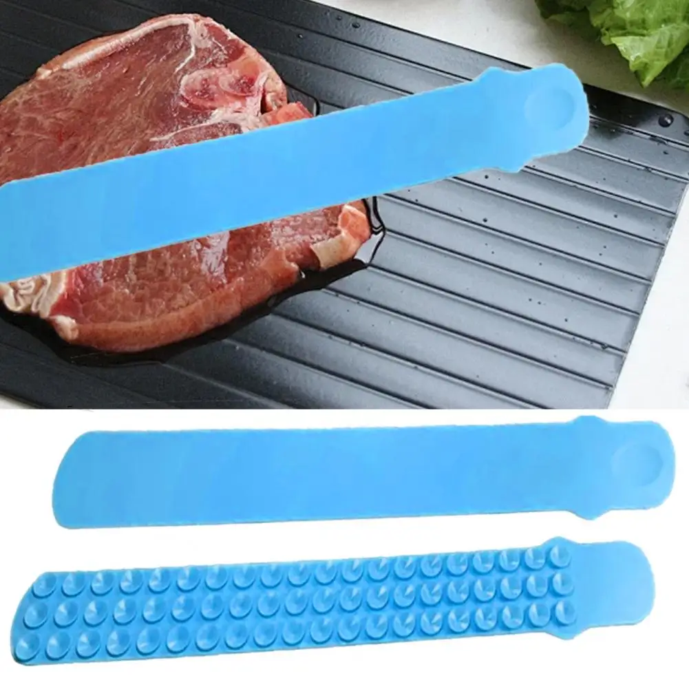 

Thaw Plate for Meat Rapid Thawing Strap for Meat Vegetables Hanging Defrost Belt for Quick Safe Kitchen Solution Easy Clean Meat