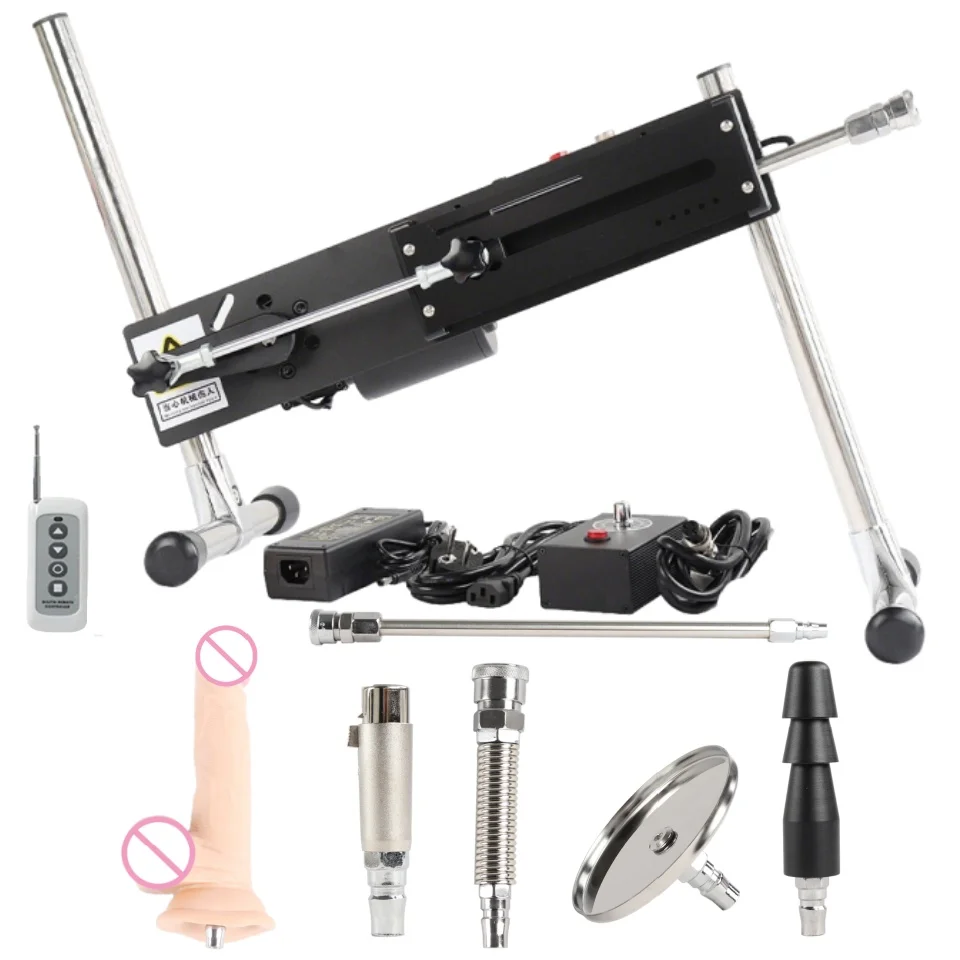 FREDORCH 120W Sex Machine with Dildo Masturbator Vac-u-Lock Sex Machine With Dildo for Women Sex Devices Adjustabl Adult Couple