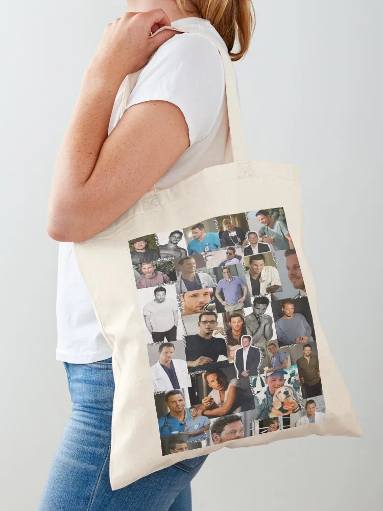 Alex Karev Collage Tote Bag Handbags cloth bag woman Shopper handbag Canvas stote bag