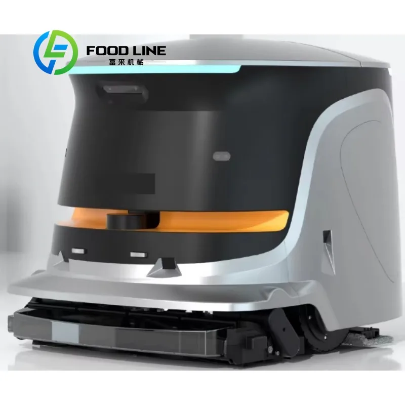 

Customized Commercial Automatic Cleaning Robot 37L Tank Vacuum Sweep Scrub for Hotels Stores
