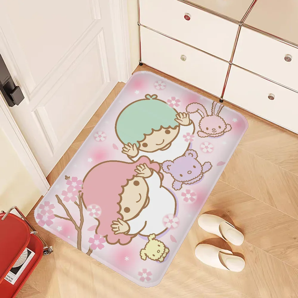 L-Little T-Twin s-stars Room Mats Nordic Style Home Doormat Bathroom-Toilet Mats Bedroom Hotel Decor Mat