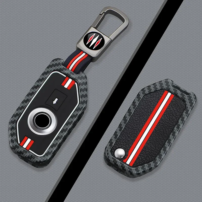 Key Case Cover Skin Holder Shell Fob For BMW Motorcycle F750GS F850GS K1600GT R1200GS LC ADV R1250GS ADV keychain accessories