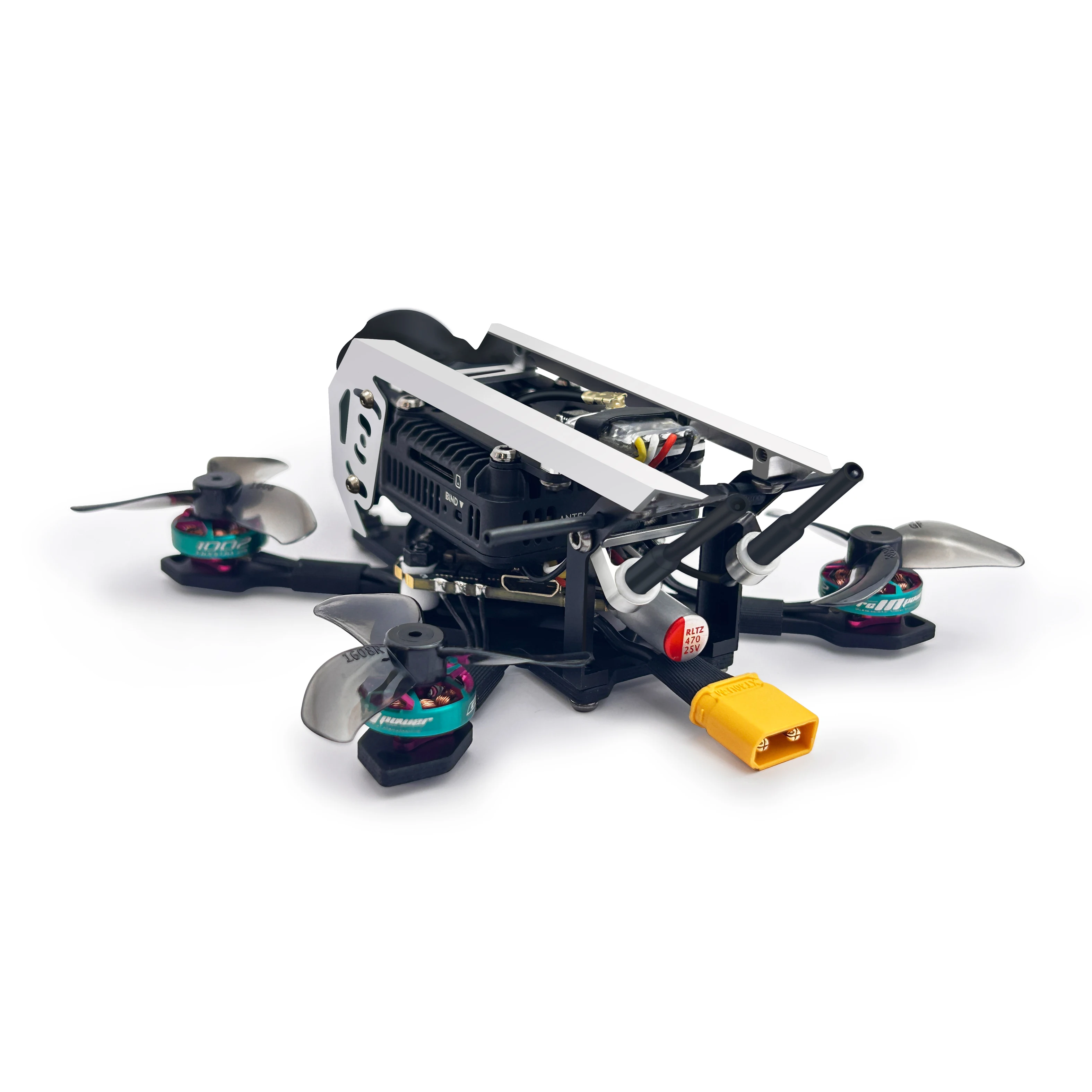 WalleFPV Eagle2 HD O4 Pro Smallest 1.4/1.6 Inch 3S F4-40A AIO 1608-3 Propeller DJI O4 PRO For RC FPV Quadcopter Tinywhoop Drone