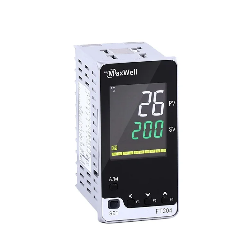 

high quality FT204 relay output K j pt100 input pid temperature controller with CE certs