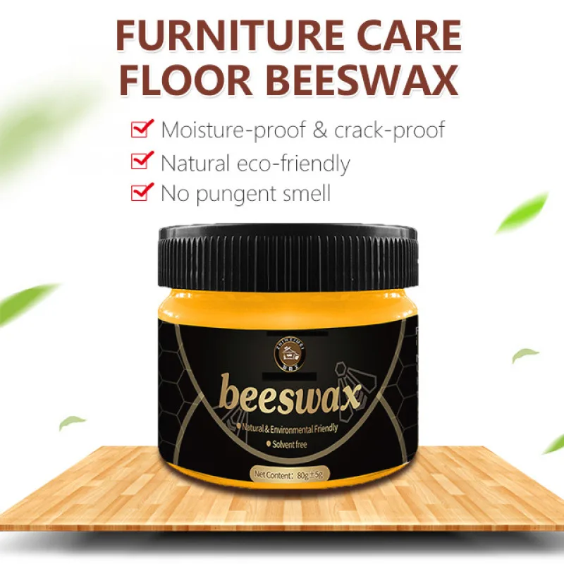 Mahogany furniture beeswax natural solid wood furniture care waterproof floor wax polishing waxing