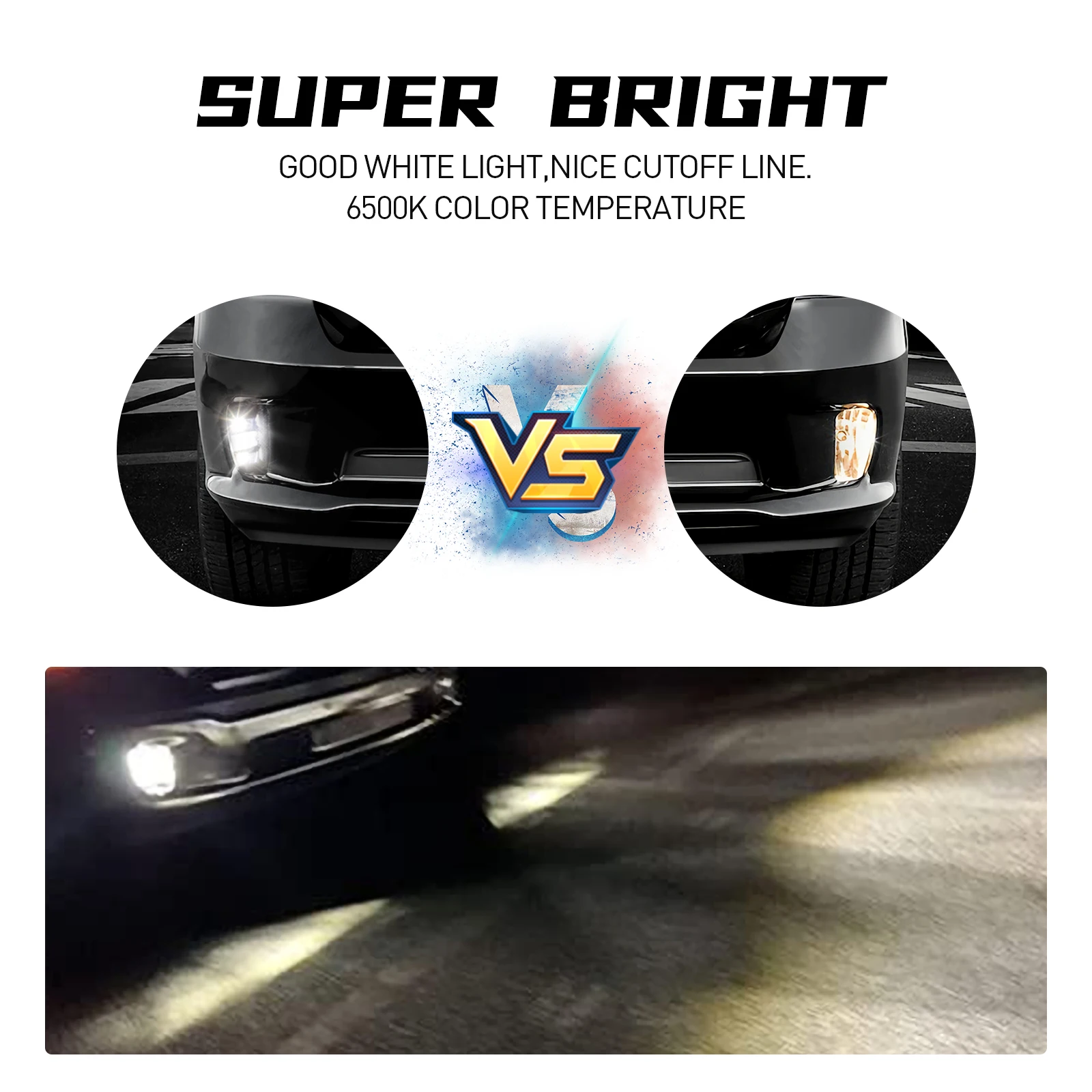 LED Fog Lamp Daytime Running Lights For Dodge Ram 1500 2013 2014 2015 2016 2017 2018 DRL Turn Signal White Yellow Car Accessoies