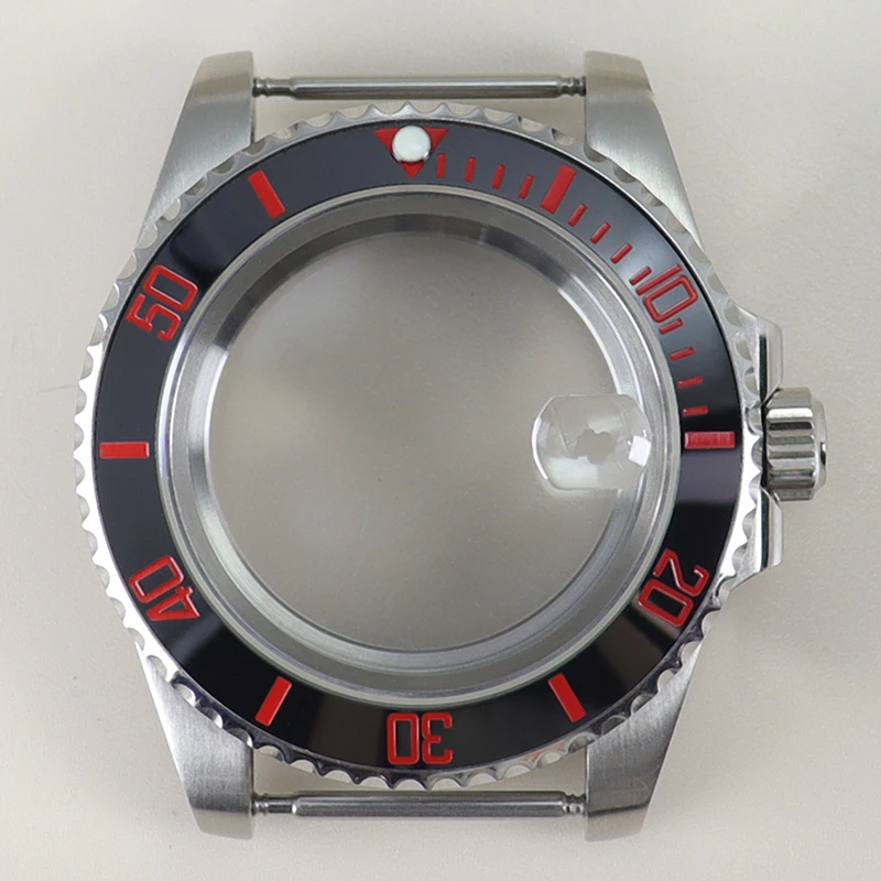 NH35 40MM SUB Ceramic Insert Watch Case Sapphire For Seiko NH34 NH35 NH36 NH38 Miyota8215 ETA2824 Automatic Movement 28.5mm Dial