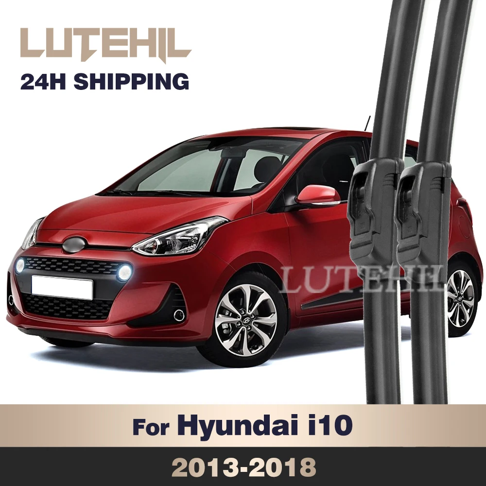 

For Hyundai i10 MK2 2013-2018 2014 2015 2016 2017 Wiper Front Wiper Blades Windshield Windscreen Window Brush 22"+16"