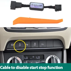 Automatic Stop Start Engine System Device OFF Button Control Sensor Plug Stop Cancel Memory Mode Cable For Audi Q3 8U 2012-2018