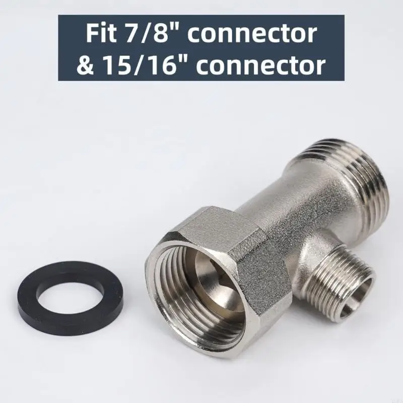 

X9FA Pressure T Valves Connectors multiple Directional Plumbing Valves 2pcs