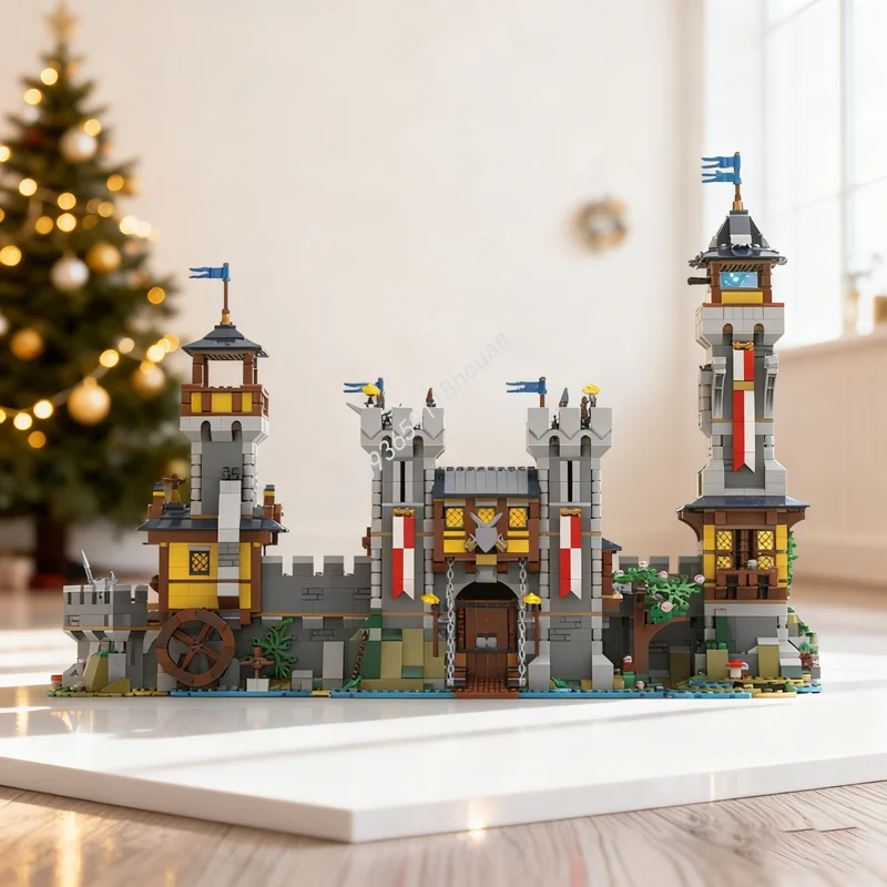 

2850pcs MOC Introducing The Black Falcon S Model Building Blocks Toy Architecture Christmas Gifts Assemble DIY Idea Brick Kids