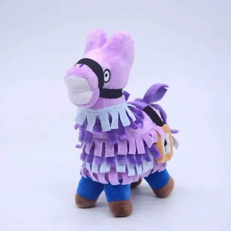 Fortnite Plush toys Game Stash Llama Pinatas Soft Alpaca Anime Figure Rainbow Horse Stuffed Toys 25cm view 4