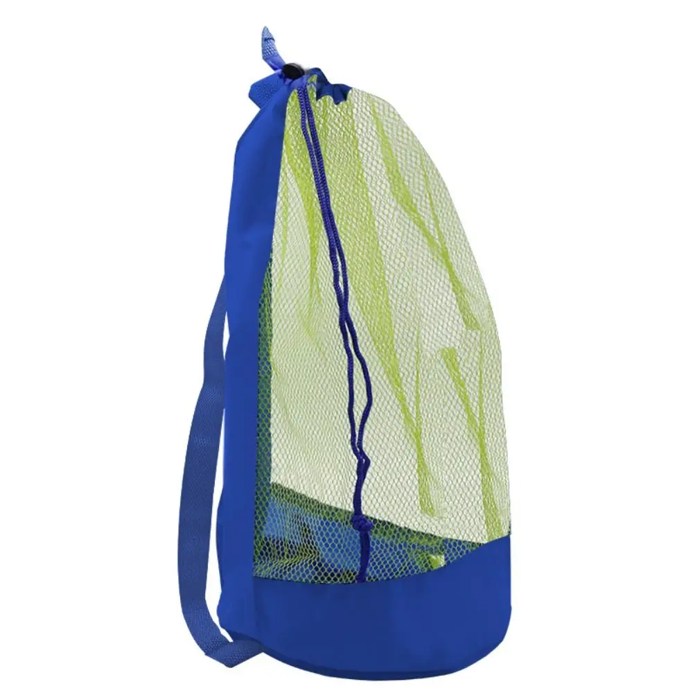

Large Capacity Beach Bag Foldable Lightweight Swimming Backpack Breathable Adjustable Clasp Beach Toy Baskets Clothes