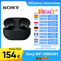Original Sony WF-1000XM5 Wireless Noise Cancelling Earphone Bluetooth5.3 with Microphone IPX4 Waterproof Earbuds