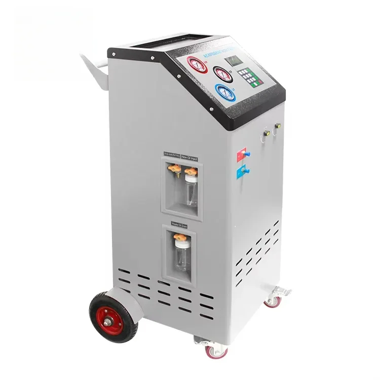 KARJOYS Automotive Air Conditioning R1234yf Recovery Machine & AC R134a Refrigerant Recharge Recovery Machine