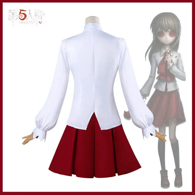 Disfraz de Cosplay de Alice Derose de Identity V, Nueva Piel, Uniforme JK de Japón y Corea del Sur, Falda, Peluca, para Mujer, Sexy