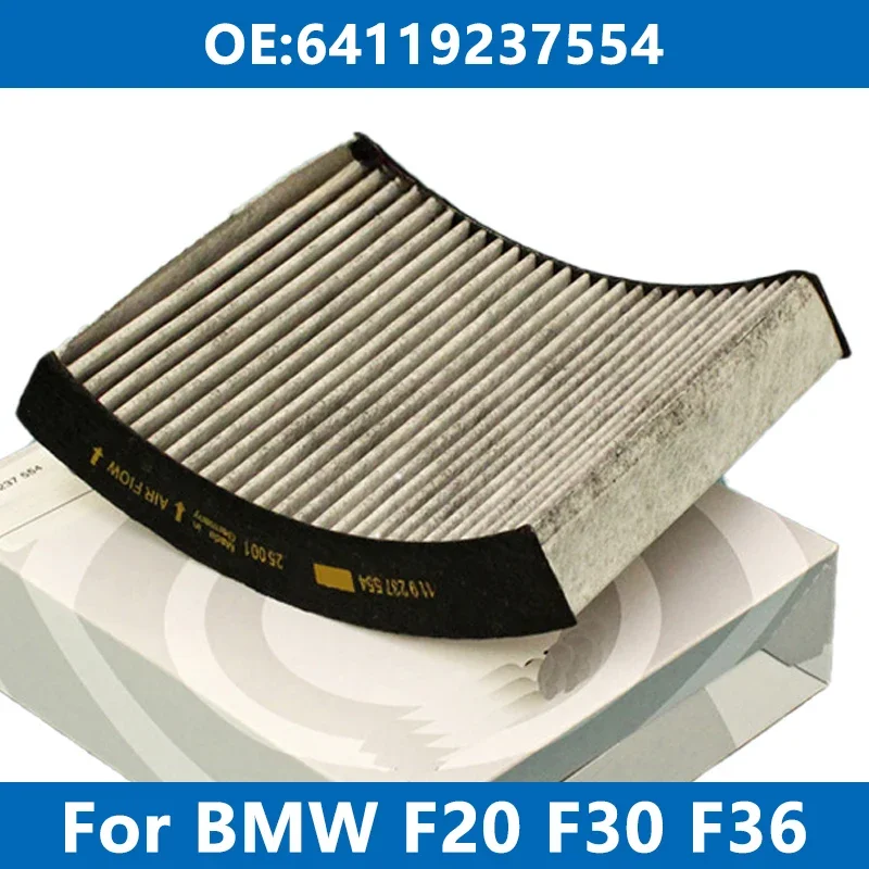 

Car Conditioner Cabin Air Filter 64119237554 For BMW F20 F30 F34 F36 116d 118 120i 218 220d 318 320i 320d 325 328i 330d 420 435i