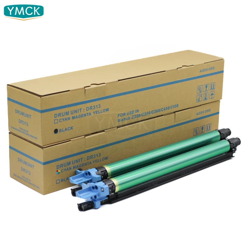 

Комплект барабана DR-313 для Konica Minolta BHC258 308 368 458 558 658 BH308 368 458 558 ADC307 367 Картриджи барабана для копировальных аппаратов