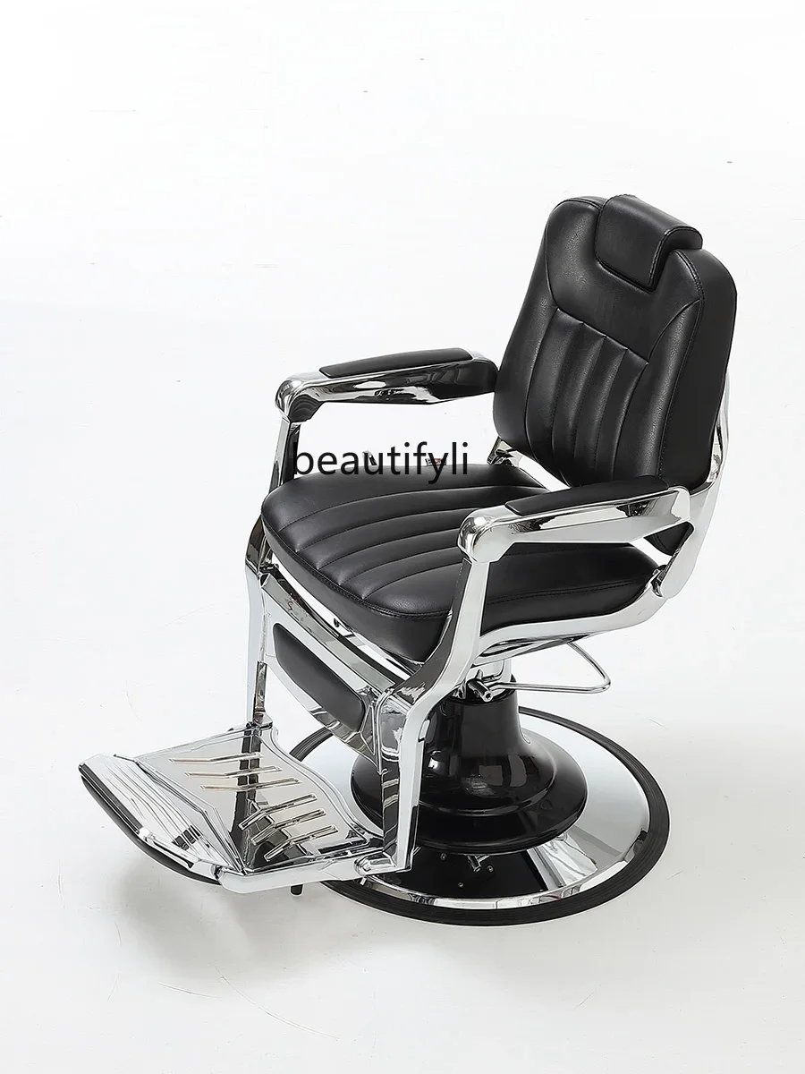 

Barber Chair for Hair Salon High-End Retro Manicure Chair