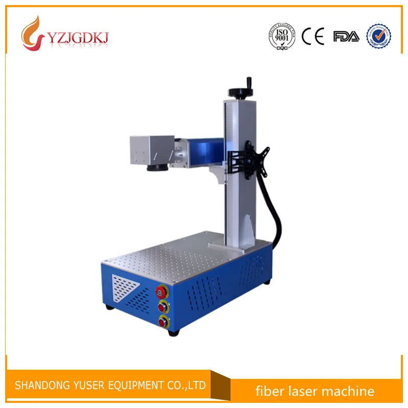 Factory Direct Sales Guarantee 1 Year Fiber Laser Machine Raycus JPT MAX 20W 30W Laser Marking Machine YZJGDKJ LASER