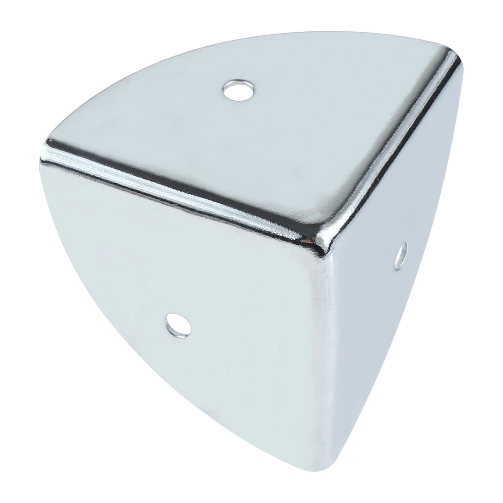 4pcs Flight Case Metal Corner Brackets Luggage Corner Protectors Wooden Box Angle Furniture Three Corner Guard Case Edge Cover - view 5