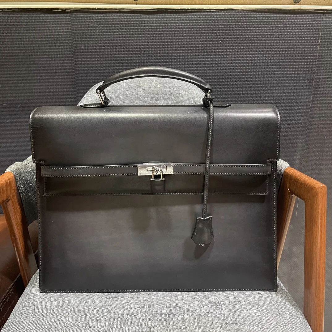 Maleta de couro Venezia para homens, bolsa vintage, carteira de couro, caso de negócios, bolsa Patina, italiana, artesanal, adido, laptop