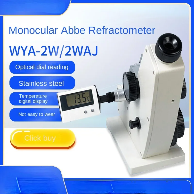 

WYA-2WAJ/2W Monocular/Binocular Attenuation Meter Refractive Index Tester Abbe Abbe Refractometer