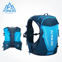 AONIJIE-mochila de hidratación C9103S Ultra Chaleco de 10l, bolsa con 2 piezas, frasco de agua suave de 500ml, para senderismo, carrera de senderos y maratones