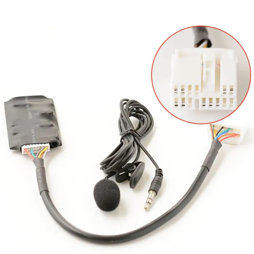 

Адаптер Bluetooth 12V AUX для Honda Accord 2.4 / Civic / CRV с микрофоном, автомобильная электроника