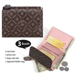 Retro Mini Clutch Portemonnee, Klassieke Portemonnee Met Rits, Getextureerde Retro Patroon Portemonnee, Getextureerde Creditcardhouder