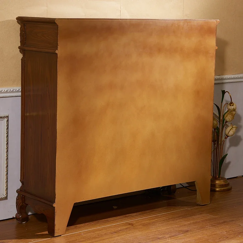 American simple painted multi-layer activity baffle shoe cabinet