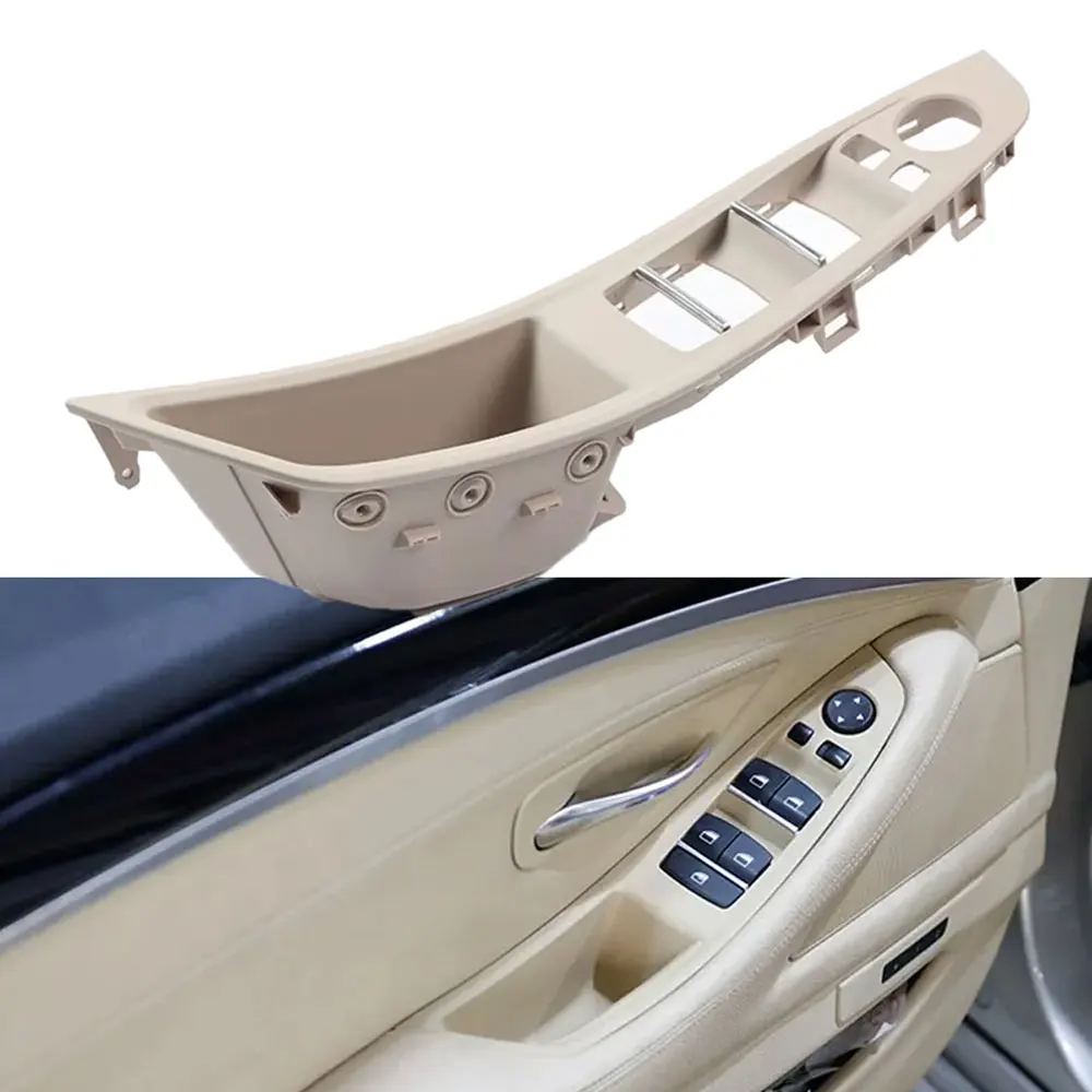 LHD Auto-Fahrerseitiger Armlehnen-Innentürgriff Kompatibel mit BMW 5er Serie F10 F11 F18 520 523 525 528 530 2010-2016