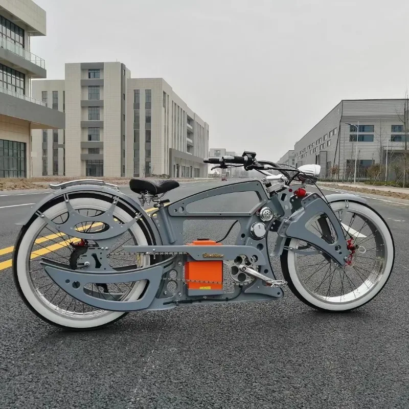 48V 500W Bicycle Nostalgic and cool shape