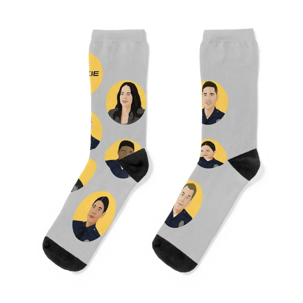 

Team Rookie graphic The Rookie Socks winter thermal Climbing Run Socks For Man Women's