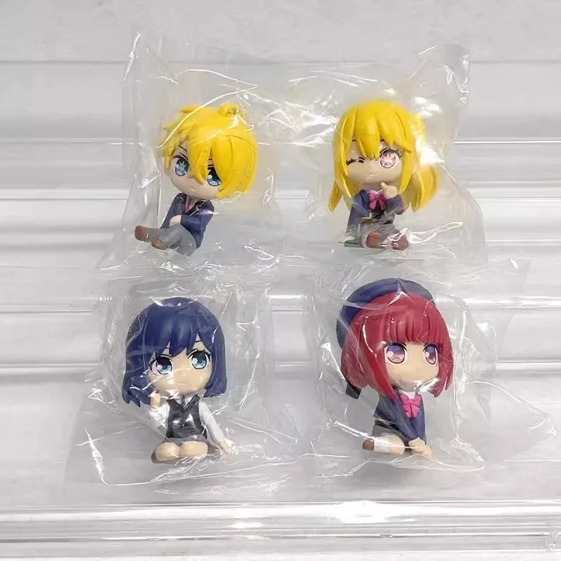 Arima Kana Sentado Modelagem de Postura Lembrança Gashapon Ornamento de Mesa Figura de Ação Modelo Brinquedos