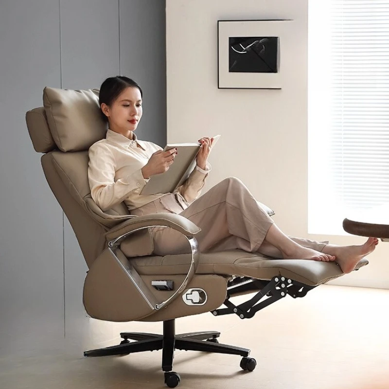 

Armrest Elastic Office Chair Aesthetic Footrest Recliner Modern Office Chair Design Massage Cadeiras De Escritorio Furnitures