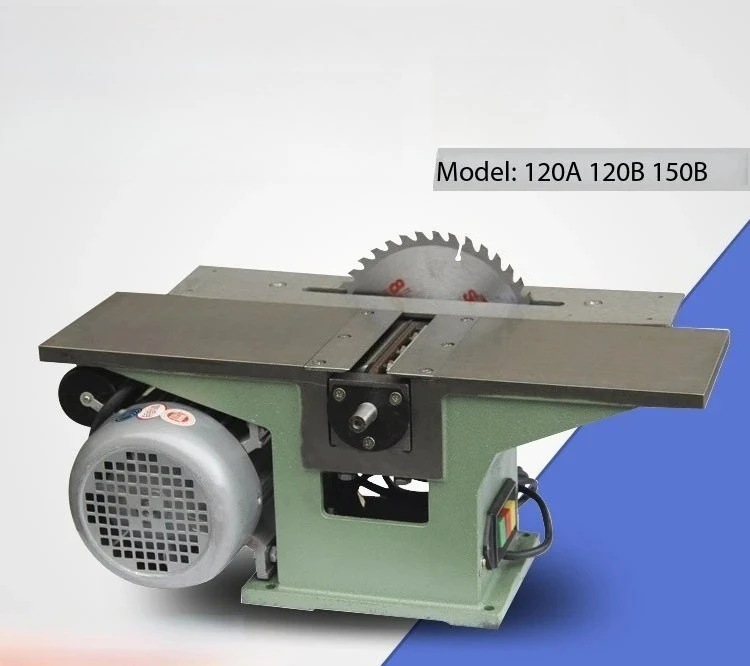 3-in-1 150 Lifting Multifunctional Woodworking Table Planer Table Woodworking Machine Tool Table Saw