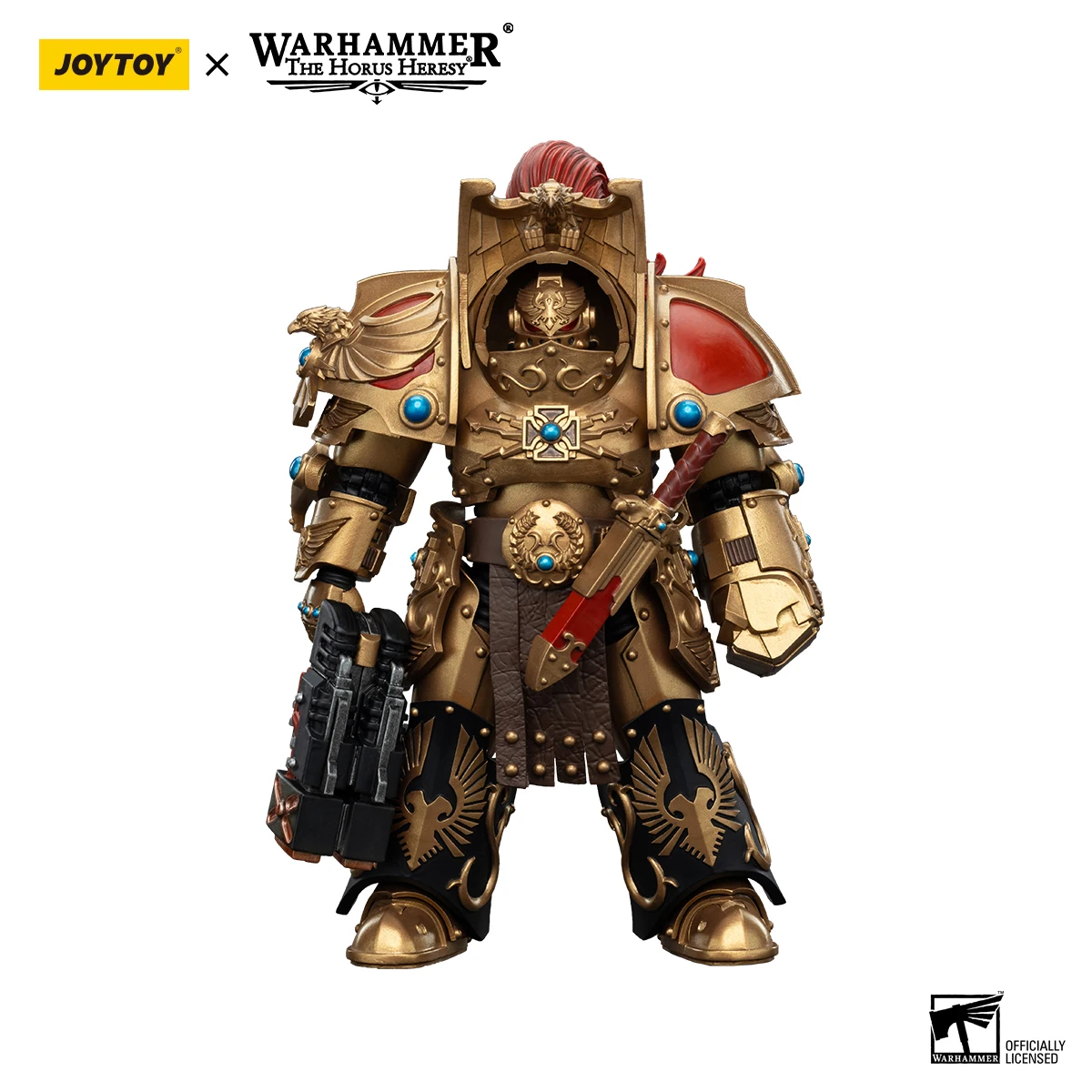 JOYTOY Warhammer 30K 1/18 figurines d'action Legio Custodes Aquilon Terminator Squad 3 pièces modèle militaire Anime