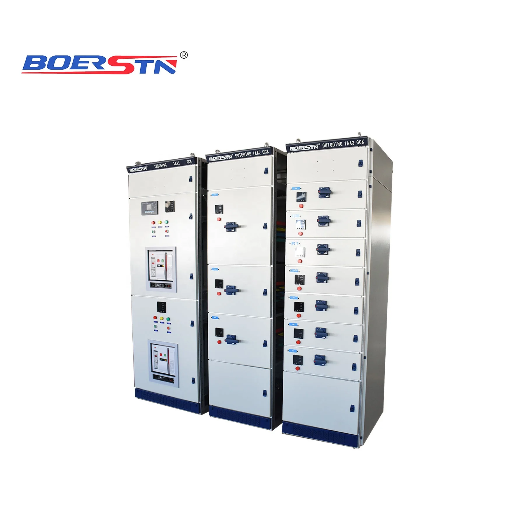 GCK Low Voltage Power Distribution Board Dual Power Supply ATS Switchgear Panel With 2 ACB