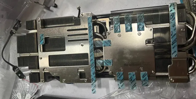 The Radiator Cooler for PowerColor RX6900XT Video Card