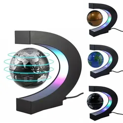 Floating Magnetic Levitation Globe Novelty Ball Light LED World Map Electronic Antigravity Lamp Home Decoration Creative Gifts