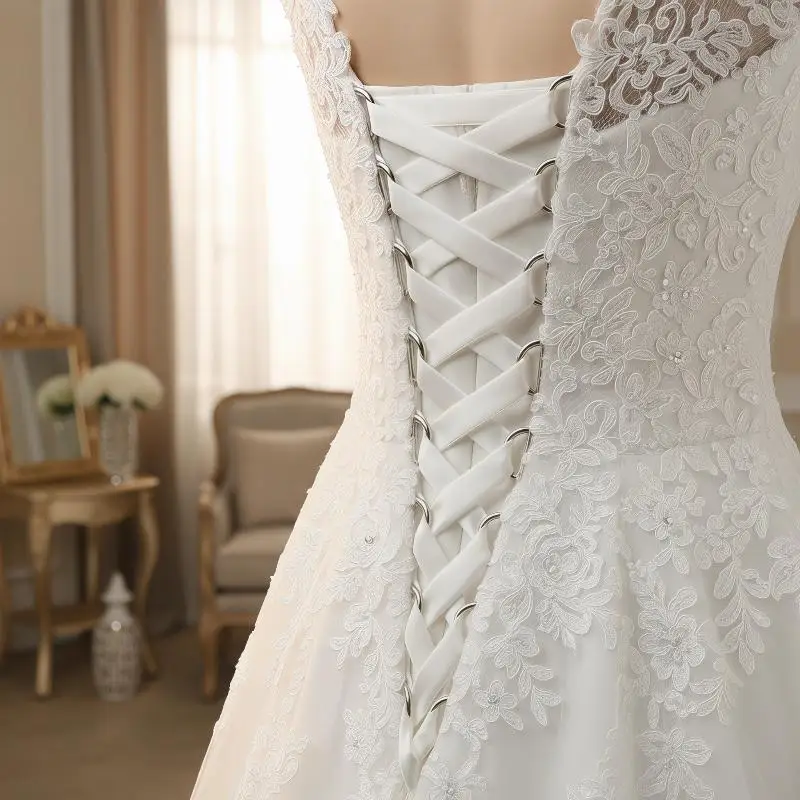 4 m langes, weiches Band, mehrfarbiges Rückenband zum Schnüren für Hochzeitskleid, Abendkleid, DIY-Kleidungsdekoration – Detail 1