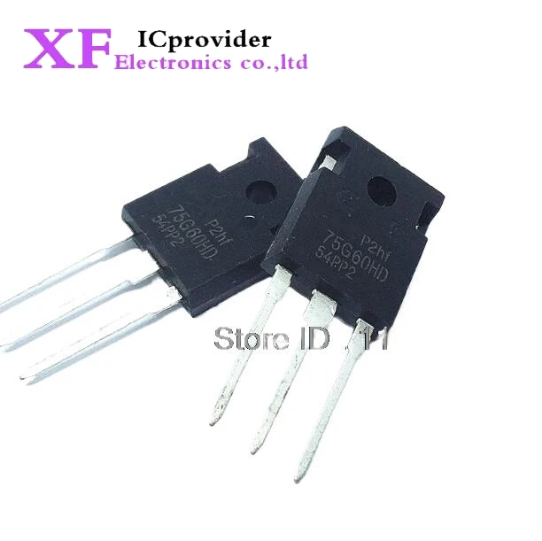 20pcs/lot FGW75N60HD 75G60HD  75A/600V IC Best quality