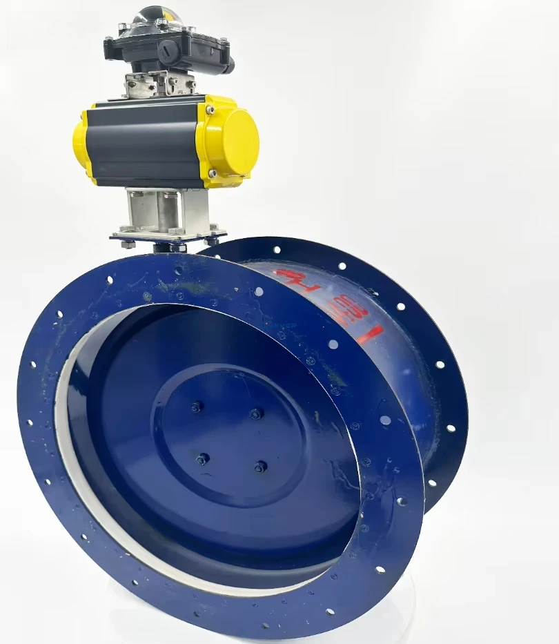 

High Quality Cast Steel Pneumatic Two Way Ball Valve Double Acting Resistant Water OEM High Temperature COKVER True
