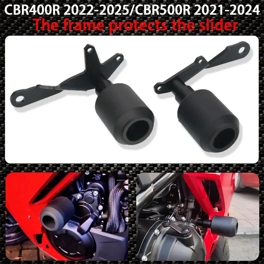

Для HONDA CBR 500R CBR500R 2021-2024 CBR400R 2022-2025 рама мотоцикла слайдер обтекатель защита от падения устройство