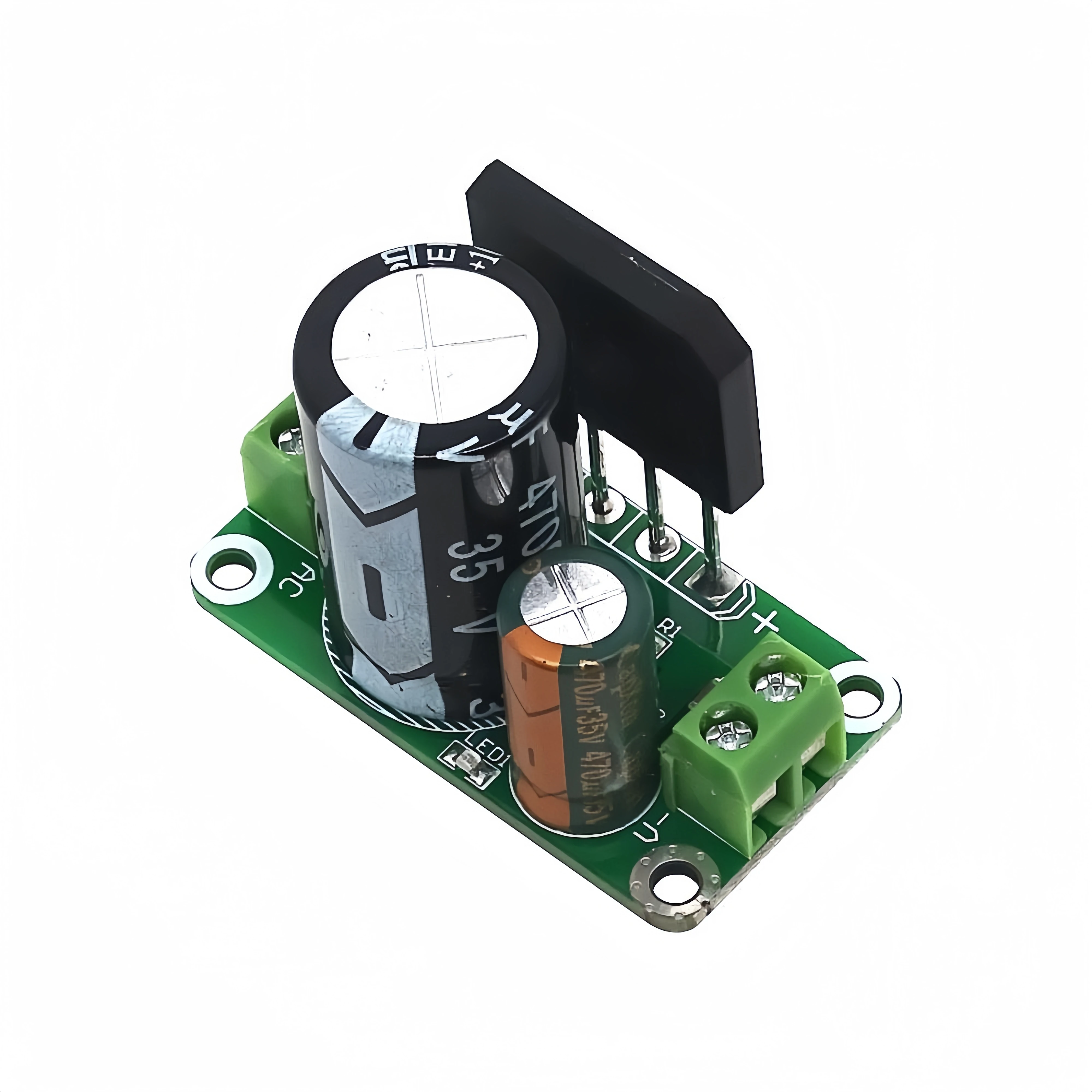 Single power module rectifier filter board non regulated power board power amplifier maximum current of single power board 8A