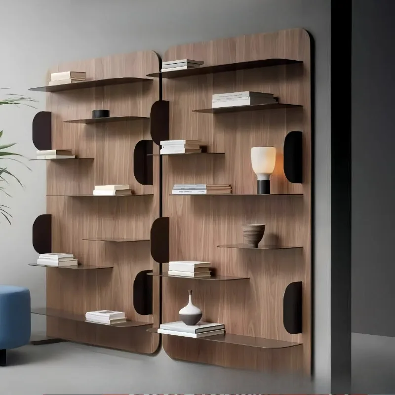 

Solid wood bookcase bookshelf household integrated wall shelf floor-to-ceiling bookcase wall-mounted