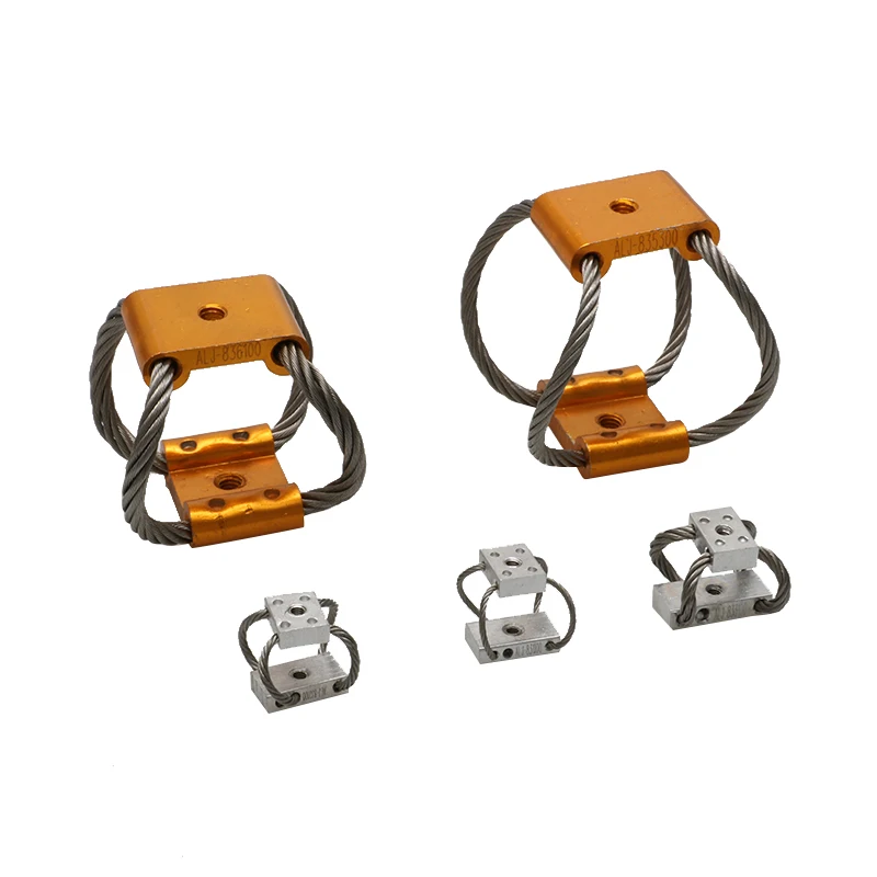 1PCS Mini Stahl Draht Seil Stoßdämpfer Dämpfer Vibration Dämpfer Vermeiden Schütteln Montieren für UAV Drone Fotografie Kamera DIY RC Auto
